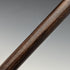 1919 British Antique Lightweight Men's Walking Stick Sterling Silver Decoration Brown Shaft 90cm